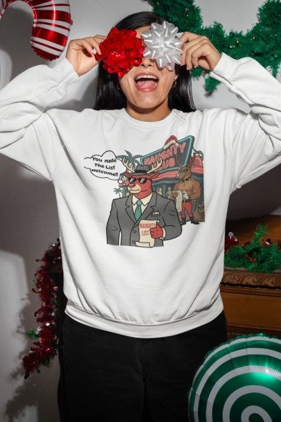 TheNaughtyClub - Festive Sweatshirt